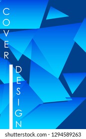 Polygonal abstract illustration. Crystal banners, posters, geometric backgrounds.