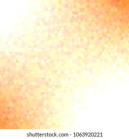Polygonal abstract tiled triangle background - modern vector graphic design with regular triangles