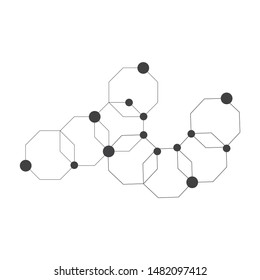 
polygonal abstrak background vector template