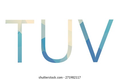 Polygonal  alphabet