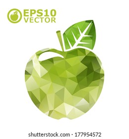 polygonal apple