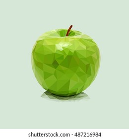 Polygonal apple