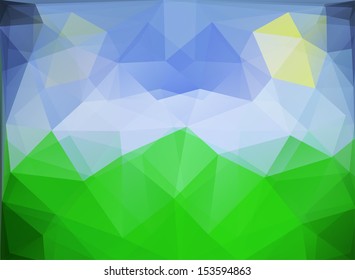 polygonal background