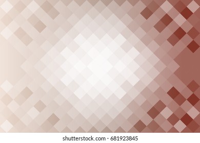 polygonal background in beige tone color. vector illustration