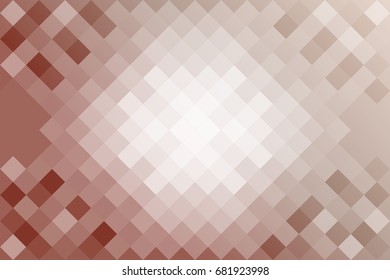 polygonal background in beige tone color. vector illustration