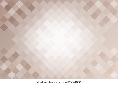 polygonal background in beige tone color. vector illustration