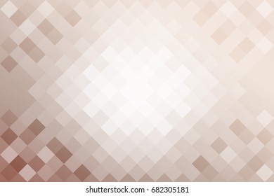polygonal background in beige tone color. vector illustration