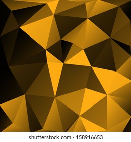 Polygonal background brown color