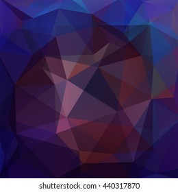 Polygonal  background. Can be used in cover design, book design, website backdrop. Vector illustration. Purple, brown colors. 