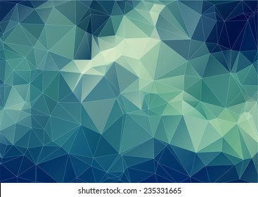 Polygonal background. Composition with triangles geometric shapes. vector