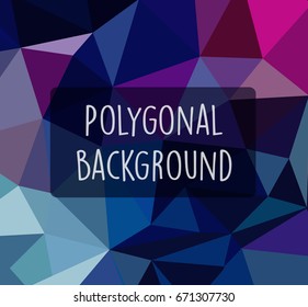 Polygonal background for craft, digital paper and websites and business cards, flyers and invitations