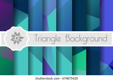 Polygonal background for craft, digital paper and websites and business cards, flyers and invitations
