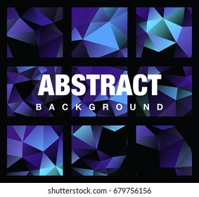 Polygonal background for craft, digital paper and websites and business cards, flyers and invitations