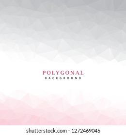polygonal background design. triangular gradation colors