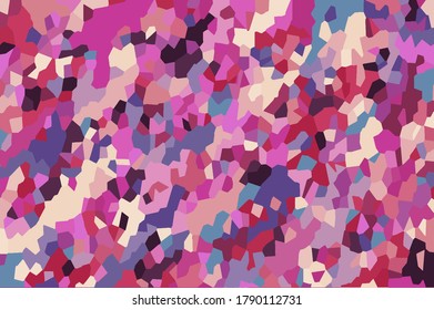 Polygonal background with different geometric figures. Template for your design, banner, flyer, business card, poster, wallpaper, brochure