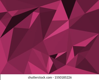 Polygonal background. Geometric background. Mosaic background. Creative design. Vector illustration. Triangles.