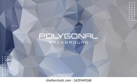 Polygonal background, Geometric background in Origami style with gradient.