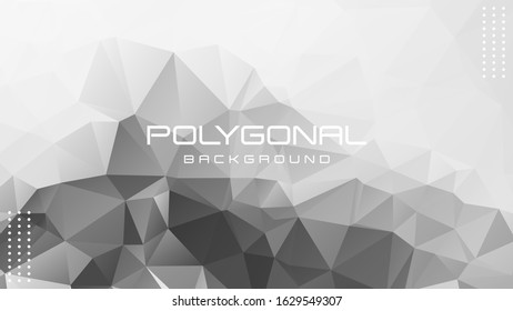 Polygonal background, Geometric background in Origami style with gradient.