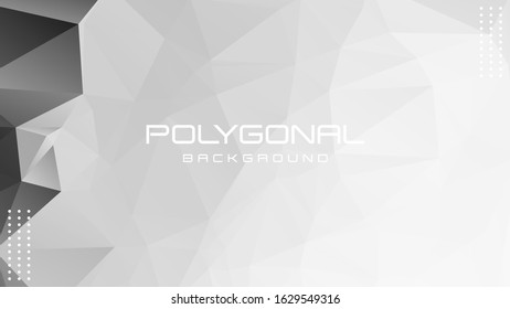 Polygonal background, Geometric background in Origami style with gradient.