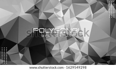 Polygonal background, Geometric background in Origami style with gradient.