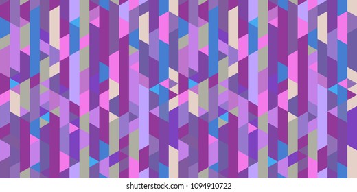 Polygonal background. Geometric wallpaper of the surface. Bright colors. Seamless pattern. Print for banners, posters, flyers and textiles. Greeting cards. Doodle for design