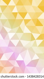 polygonal background with gradient color. Vector illustration