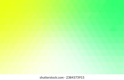 polygonal background with green and yellow gradient color composition