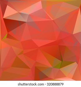 Polygonal background with light and bright red triangles.