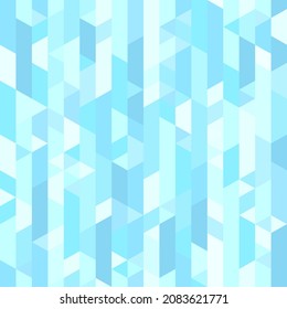 Polygonaler Hintergrund. Low-Poly. Streifen-Muster. Farbige nahtlose abstrakte Textur mit vielen geometrischen Elementen