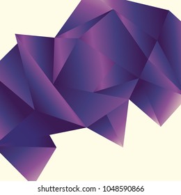 Polygonal background mock-up. Vector background. Low poly style.