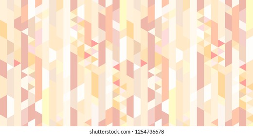 Polygonal background. Seamless mosaic pattern. Abstract geometric wallpaper of the surface. Striped multicolored backdrop. Tiled texture. Print for polygraphy, t-shirts and textiles