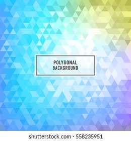 Polygonal Background Vector