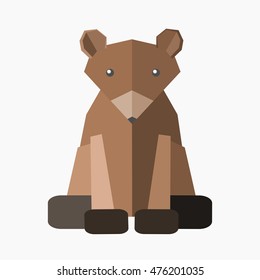 polygonal bear