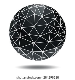 Polygonal black ball