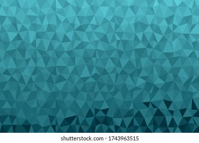 Fondo de mosaico azul poligonal. Resumen de la ilustración vectorial de polos bajos. Patrón triangular de estilo medio-tono. Diseño de negocio geométrico de plantilla con triángulo para afiche, banner, tarjeta, volante.