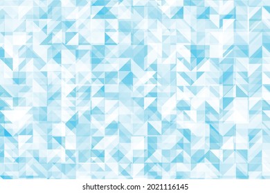 Fondo de mosaico azul poligonal. Resumen de la ilustración vectorial de polos bajos. Patrón triangular, espacio de copia. Diseño de negocio geométrico de plantilla con triángulo para afiche, banner, tarjeta, volante.