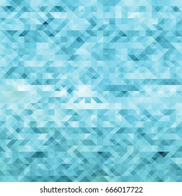 Polygonal blue Mosaic Background, Creative Design Templates