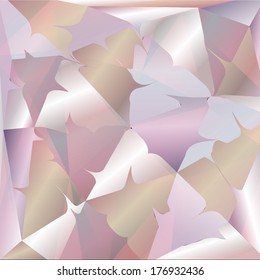 polygonal blue and pink background