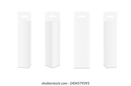 Cuadros Polígonos Con Cuadros De Cuchilla, Delantera, Lateral, Retrospectiva, Aislados En Fondo Blanco. Ilustración vectorial