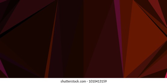 Polygonal business card vector template overlap with shadow vector illustration eps10.