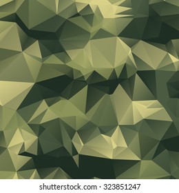 Polygonal Camouflage Background