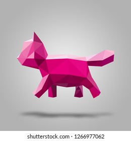 Polygonal cat design