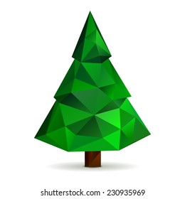 Polygonal Christmas tree