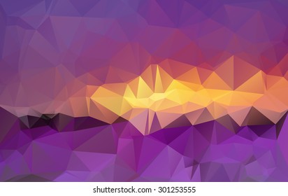 polygonal colorful mosaic background