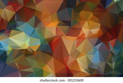 polygonal colorful mosaic background
