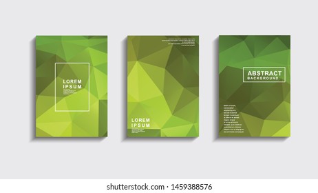 polygonal cover template for Brochure template layout design. Corporate business annual report, catalog, magazine, flyer mockup. Creative modern bright concept circle round shape