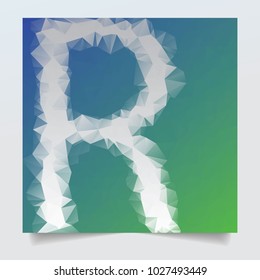 polygonal covers design. Minimal geometric pattern