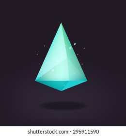 polygonal crystal: Triangles