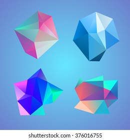 Polygonal decorational element