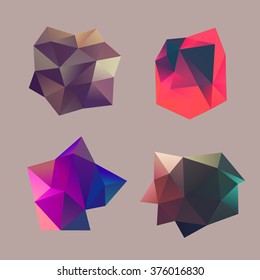 Polygonal decorational element